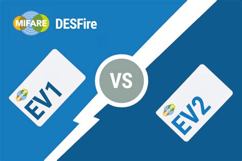 MIFARE desfire ev1 vs ev2